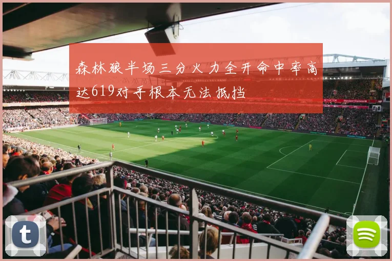 森林狼半场三分火力全开命中率高达619对手根本无法抵挡