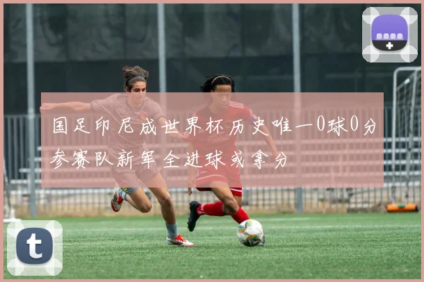 国足印尼成世界杯历史唯一0球0分参赛队新军全进球或拿分